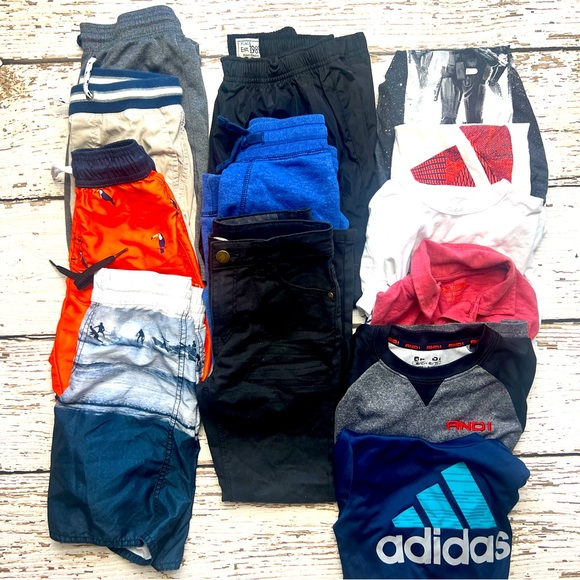 Boys size 6/7 bundle of clothes. Excellent condition. Brands include H&M, Adidas - Picture 3 of 7